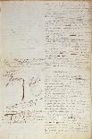 Manuscript on the Advances Made in Pure Analysis, C.1830-Evariste Galois-Stretched Canvas