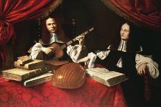 Still Life with Musical Instruments, 17Th Century (Oil on Canvas)-Evaristo Baschenis-Giclee Print