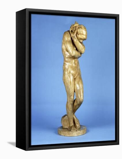 Eve, 1883-1886-Auguste Rodin-Framed Stretched Canvas