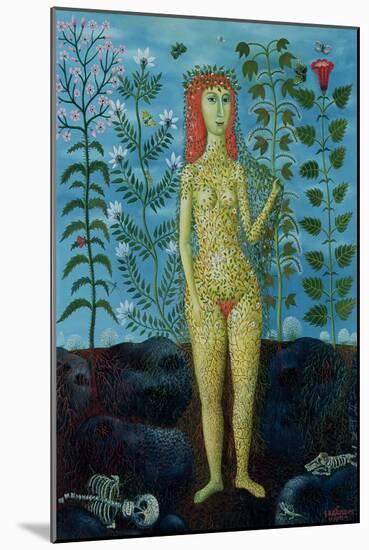 Eve, 1981-Tamas Galambos-Mounted Giclee Print