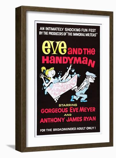 Eve and the Handyman-null-Framed Art Print