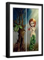 Eve and the Tree of Knowledge-Jasmine Becket-Griffith-Framed Art Print