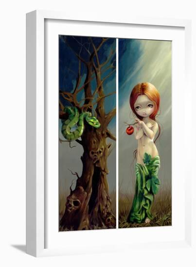 Eve and the Tree of Knowledge-Jasmine Becket-Griffith-Framed Art Print