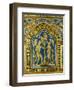 Eve Hands Adam the Apple; the Snake Has a Crowned Woman's Head-Nicholas of Verdun-Framed Giclee Print