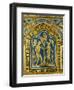 Eve Hands Adam the Apple; the Snake Has a Crowned Woman's Head-Nicholas of Verdun-Framed Giclee Print