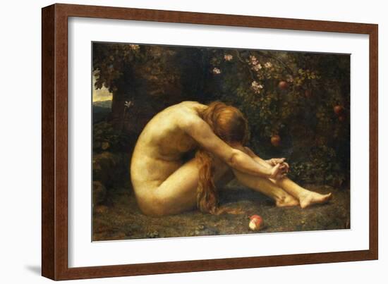 Eve in the Garden of Eden-Anna Lea Merritt-Framed Giclee Print