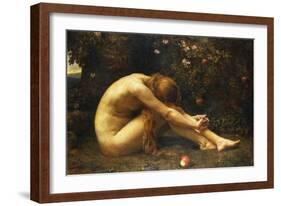 Eve in the Garden of Eden-Anna Lea Merritt-Framed Giclee Print