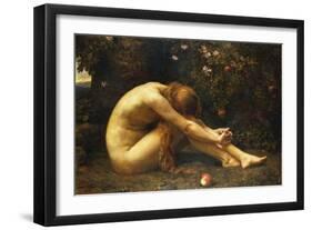 Eve in the Garden of Eden-Anna Lea Merritt-Framed Giclee Print