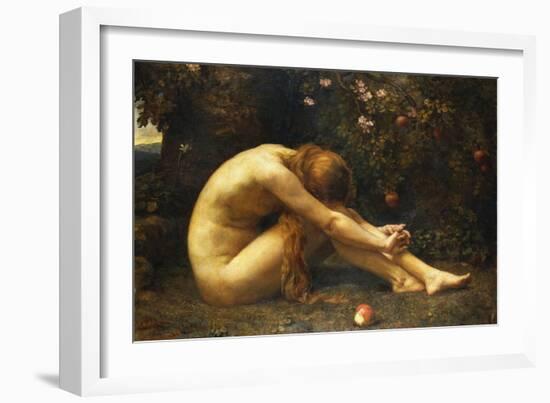 Eve in the Garden of Eden-Anna Lea Merritt-Framed Giclee Print