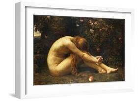 Eve in the Garden of Eden-Anna Lea Merritt-Framed Giclee Print