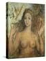 Eve Naming the Birds, 1810-William Blake-Stretched Canvas