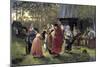 Eve-Of-The-Wedding Party, 1889-Alexei Ivanovich Korzukhin-Mounted Giclee Print