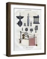 Eve's Patent Steam Engine, 1827-J Pass-Framed Giclee Print