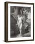 Eve's Reflection in the Water, from a French Edition of 'Paradise Lost' by John Milton-Jules Richomme-Framed Giclee Print