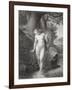 Eve's Reflection in the Water, from a French Edition of 'Paradise Lost' by John Milton-Jules Richomme-Framed Giclee Print