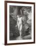 Eve's Reflection in the Water, from a French Edition of 'Paradise Lost' by John Milton-Jules Richomme-Framed Giclee Print