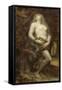 Eve tentée-George Frédéric Watts-Framed Stretched Canvas