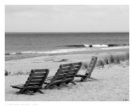 Seaside Seating-Eve Turek-Art Print