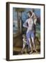 Eve with Cain and Abel-Francesco Ubertini Bacchiacca-Framed Art Print