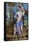 Eve with Cain and Abel-Francesco Ubertini Bacchiacca-Framed Stretched Canvas