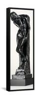 Eve with Long Hair, 1878/80 (Bronze)-Auguste Rodin-Framed Stretched Canvas
