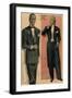 Eveing Dress Men 19512-Jean Choiselat-Framed Art Print