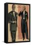 Eveing Dress Men 19512-Jean Choiselat-Framed Stretched Canvas