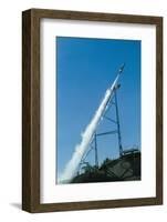 Evel Knievel's Rocket Launching-null-Framed Photographic Print