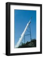 Evel Knievel's Rocket Launching-null-Framed Photographic Print