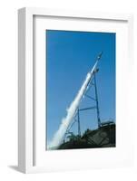 Evel Knievel's Rocket Launching-null-Framed Photographic Print