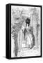 Evelina' by Fanny Burney-Hugh Thomson-Framed Stretched Canvas