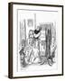 Evelina' by Fanny Burney-Hugh Thomson-Framed Giclee Print