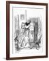 Evelina' by Fanny Burney-Hugh Thomson-Framed Giclee Print