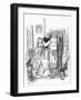 Evelina' by Fanny Burney-Hugh Thomson-Framed Giclee Print