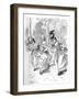 Evelina' by Frances Burney-Hugh Thomson-Framed Giclee Print