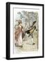 Evelina' by Frances Burney-Hugh Thomson-Framed Giclee Print