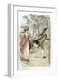 Evelina' by Frances Burney-Hugh Thomson-Framed Giclee Print