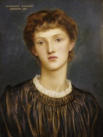 Portrait of Margaret Rawlins, 1883