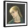 Evelyn Hope, 1870 (W/C with Scratching Out)-Edward Clifford-Framed Giclee Print