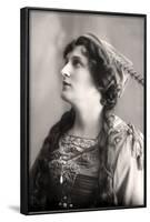 Evelyn Millard (1869-194), English Actress, Early 20th Century-Foulsham and Banfield-Framed Photographic Print