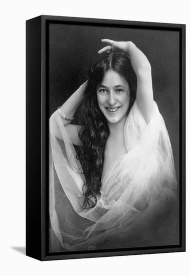 Evelyn Nesbit (1885-1967)-Otto Sarony-Framed Stretched Canvas