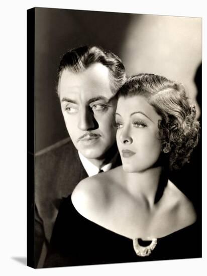 Evelyn Prentice, William Powell, Myrna Loy, 1934-null-Stretched Canvas