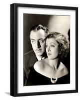 Evelyn Prentice, William Powell, Myrna Loy, 1934-null-Framed Photo