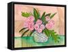 Evelyn Rose Flowers-Blenda Tyvoll-Framed Stretched Canvas