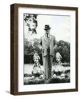 Evelyn Waugh, 1963-null-Framed Photographic Print