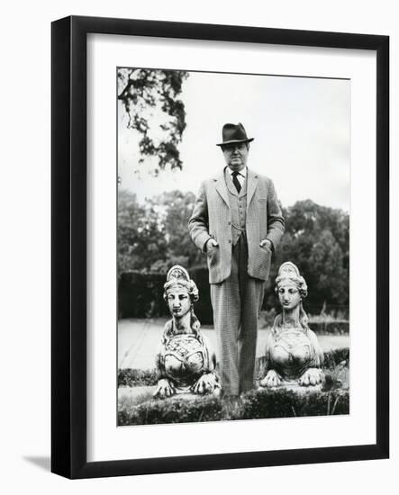 Evelyn Waugh, 1963-null-Framed Photographic Print