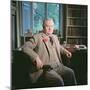 Evelyn Waugh, in His Study at Combe Florey, 1963-null-Mounted Photographic Print