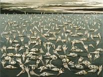 Study for Endless People, 1979-Evelyn Williams-Stretched Canvas