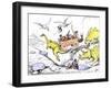 Even a Little Holiday Outing in the Country Was Not Wholly Free from Risk-Edward Tennyson Reed-Framed Giclee Print