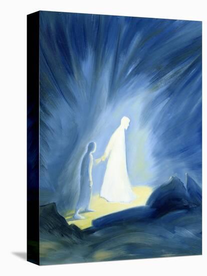 Even in the Darkness of Out Sufferings Jesus Is Close to Us, 1994-Elizabeth Wang-Stretched Canvas